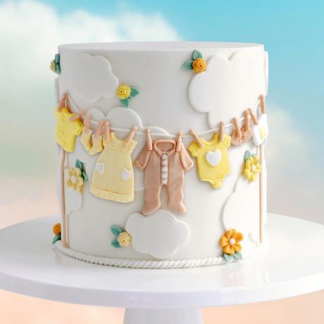 Babies Washing Line Mould